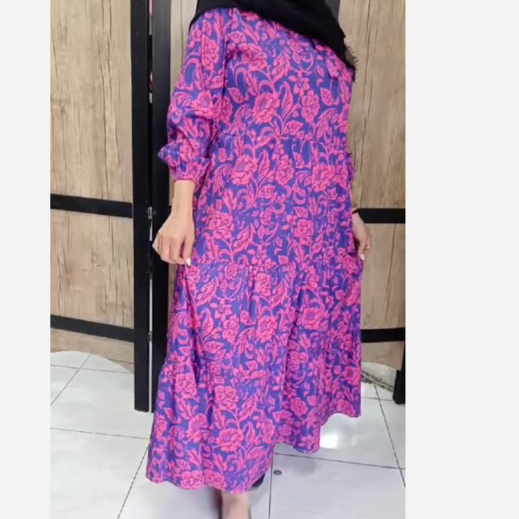 پیراهن ساحلی زنانه بوگاتی بلند