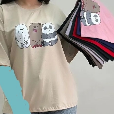 تیشرت زنانه باکسی در چندین رنگ