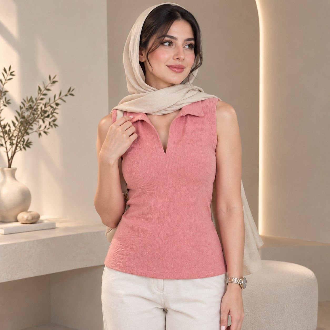 تاپ کبریتی زنانه فانزیپ کشی سایز 36 تا 46