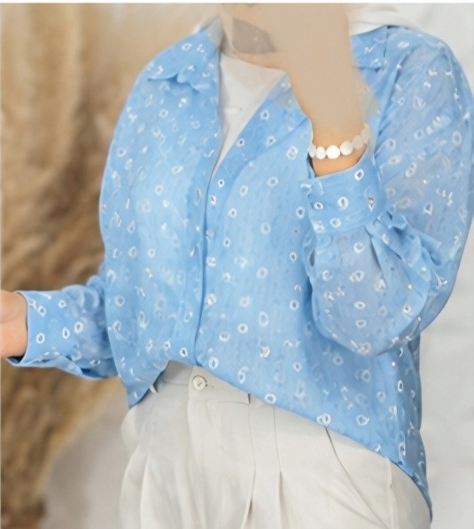 شومیز شیشه ای دوتیکه